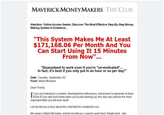 Maverick Money Makers Review